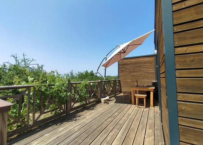 펜션 Collonges, Eco-container Pmr Avec Climatisation Et Parking Prive - Fr-1-828-13