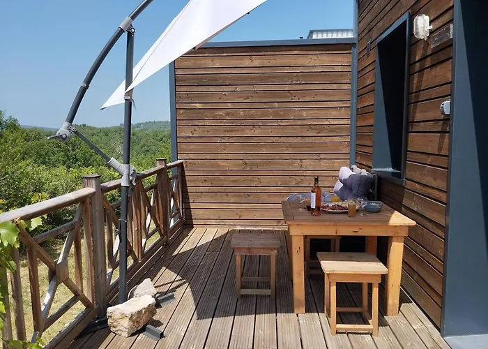 Collonges, Eco-container Pmr Avec Climatisation Et Parking Prive - Fr-1-828-13 펜션 수일락